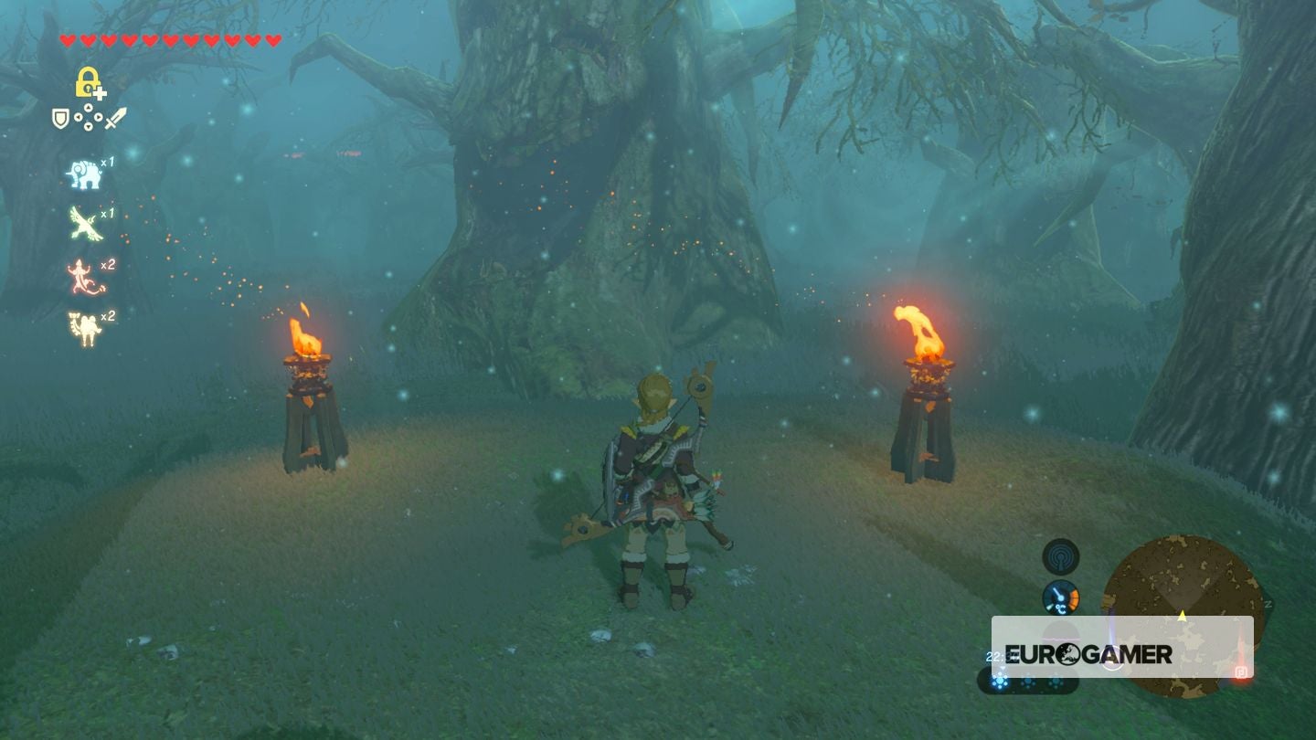 Zelda Breath Of The Wild Krog Wald Zelda: Breath of the Wild DLC 1 - Krog-Maske finden, EX-Quest: Die